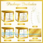 Share a Memory Card for Celebration of Life Memory Cards Box with Transparent