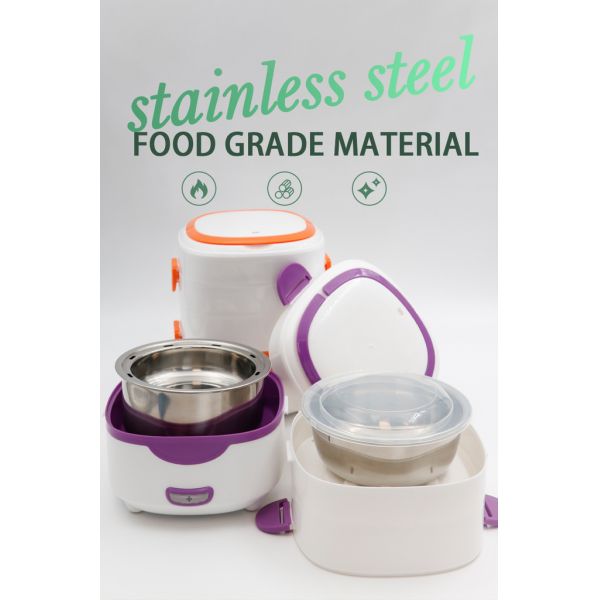 CE Electric Cooker Box 1.5L Double Tier 350W Multifunctional Lunch Box