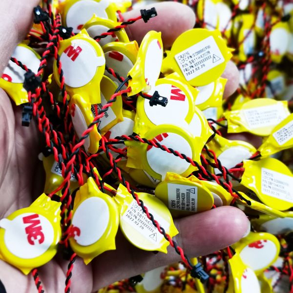 1P17S Cylindrical Lithium Ion Battery Lithium Ion Button Cell For Notebook Motherboard