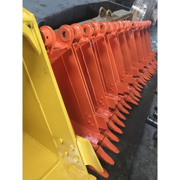 Mini 3-4 Ton Excavator Trenching Bucket With Drawing Q355B Material