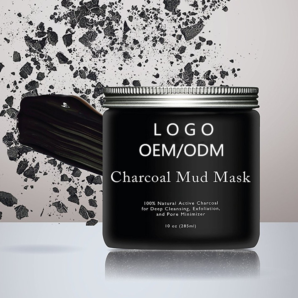 100% All Natural Skin Care Face Mask , Activated Charcoal Blackhead Remover Mask