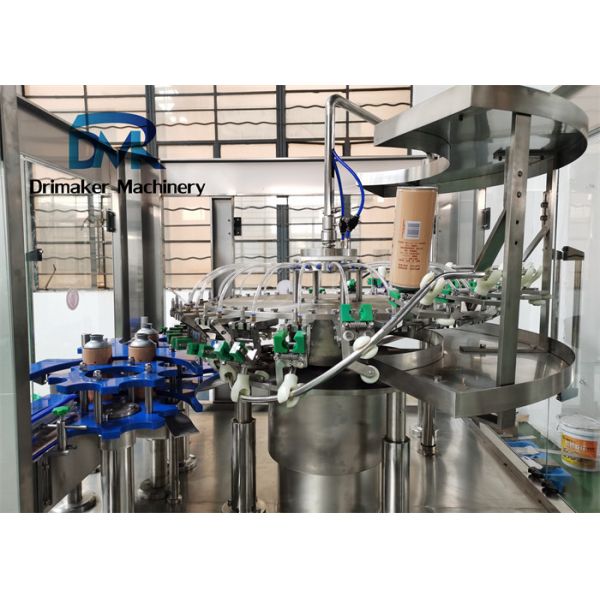 Automatic Empty Can Rinsing Machine Stainless Steel Structure