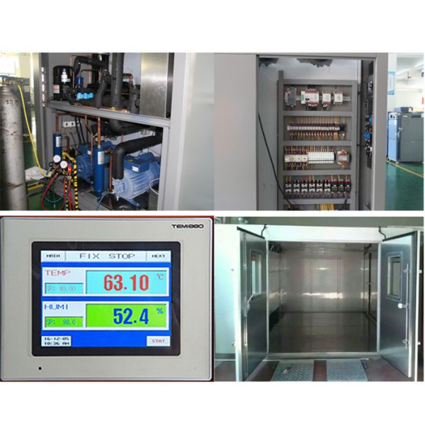 Programmable Temperature Humidity Test Chamber Walk - In Simulated Environmental Test Room