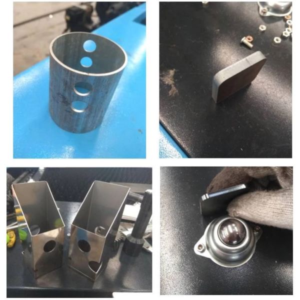 800W Fiber Laser Tube Cutting Machine High Precision With Fixed Working Table