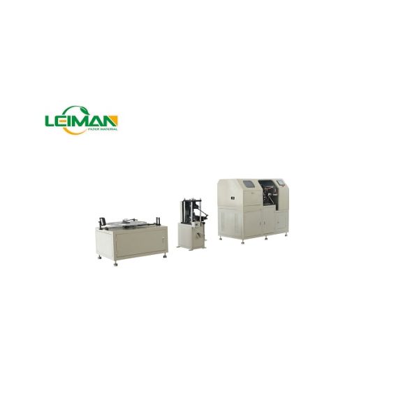 Full Auto 30mm Oil Filter Making Machine Spiral Center Tube Making