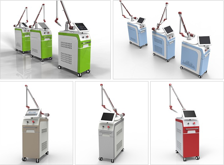 2017 Newest !! 1064nm & 532 nm Nd yag laser for tattoo removal nevus removal skin rejuvenation CE approved