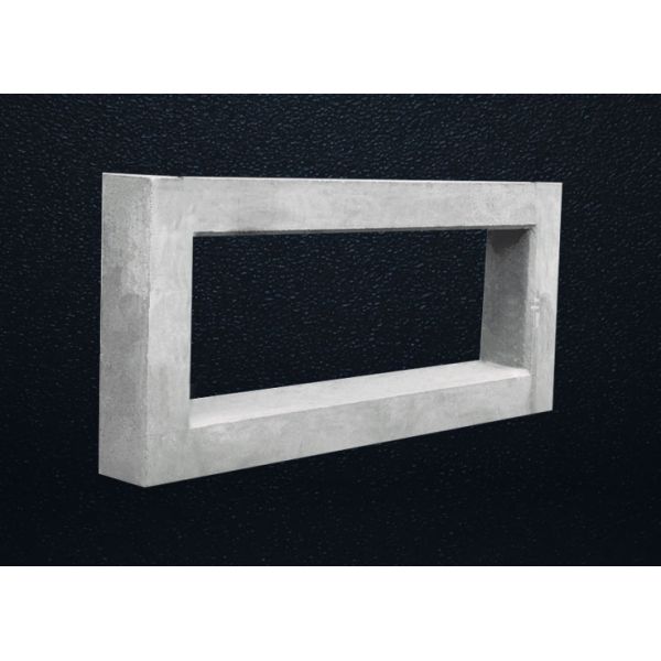 Low Porosity Furnace Lining High Temperature precast block Refractory Long - Working Life