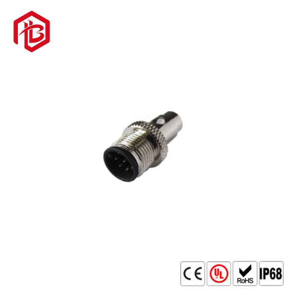 Finecables Industrial M12 2-12pin Circular Electrical Cable Wire Connector IP67 Waterproof