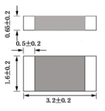 High Inrush Current Withstand Time Delay Time Lag Surface Mount Chip Ceramic Fuses 12H1500D 32V 1206 SB 5A
