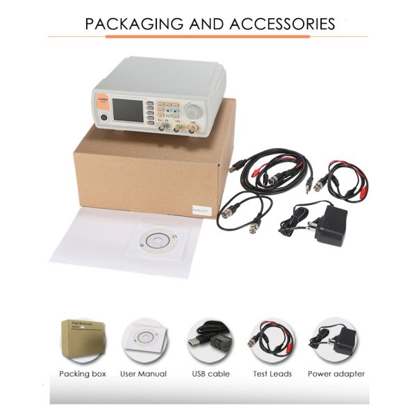 15MHz DDS Signal Function Generator Arbitrary Waveform Frequency Mete