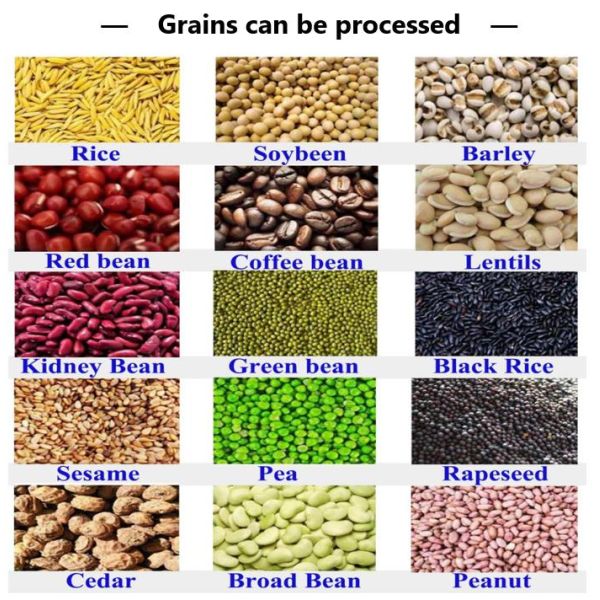 SCY80 Seed Grain Wheat Cleaning Machine With Fine Air Screen And Gravity Table