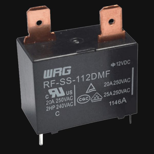 WRG Lightweight PCB Relay With Quick Insert Terminal High Electrical Life