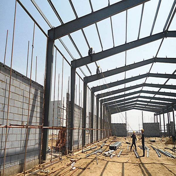 Construction Projects Completion Prefabricated Metal Building With Strong Earthquake Resistance