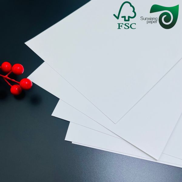 2mm Thick Double Sided Coated Gloss Laminated Card Paper For Cosmetic Boxes FSC