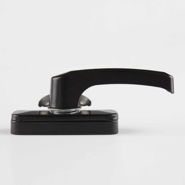 74.5mm Length Black UPVC Sliding Window Crescent Lock for Long-Lasting Windows