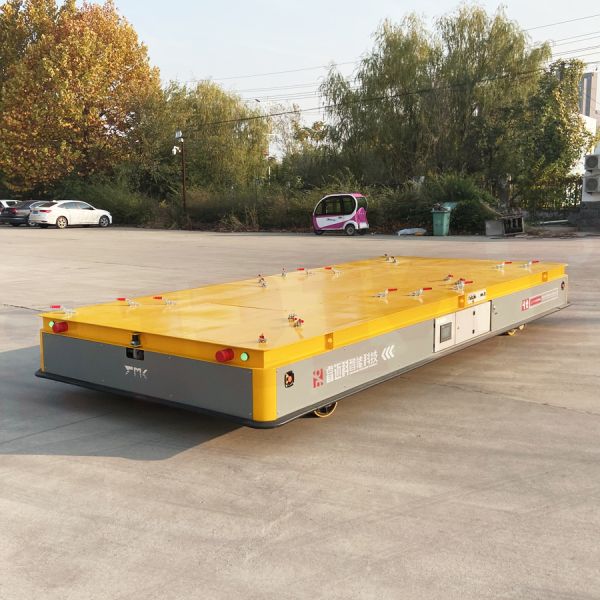 Omni Directional Industrial Steel Pipe Electric Transfer Cart Heavy Load
