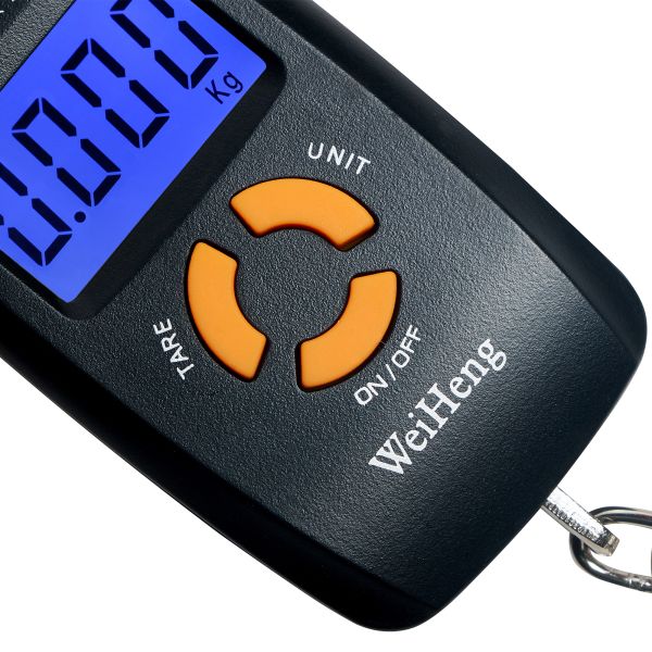 Weiheng A05L Electronic Portable Luggage Scale Battery Powered with oz Units and User-Friendly Controls