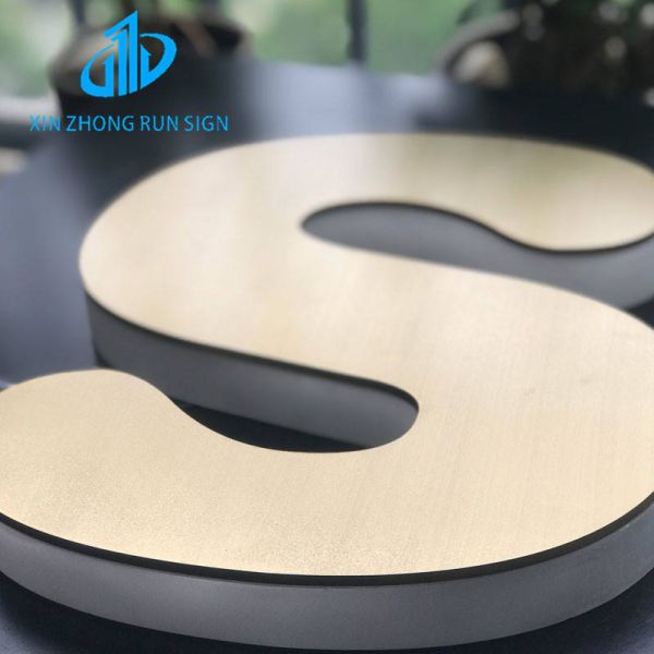 Wholesale Waterproof 3d Stainless Steel Letter Signs Led Backlit Illuminated Sign