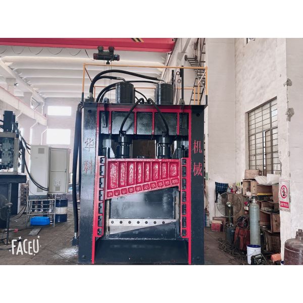 1800mm Scrap Metal Processing Machine With Cutting Length Touch Screen Motor