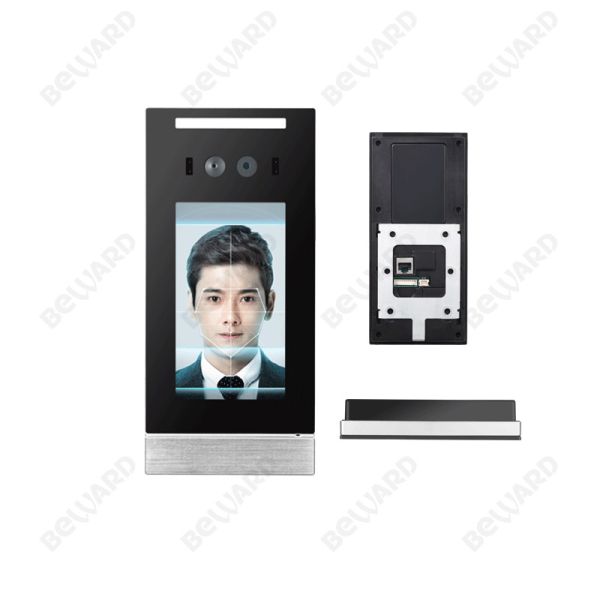 QR CODE Support Linux Face Scanner Attendance System 5 Inch Facial Recognition