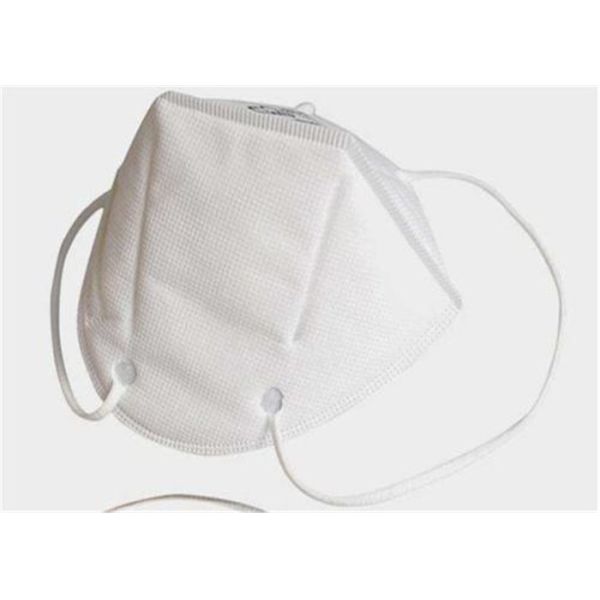 Soft 3 Ply KN95 Face Mask Flexible Nose Bar , Flat Fold Kn95 Protective Mask