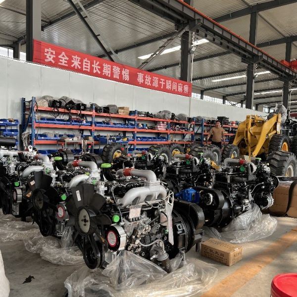 Hydraulic Steering Wheel Loader Construction Engineering Wheel Loader Front-End Loader