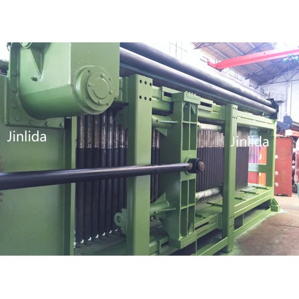 Full Automatic Hexagonal Wire Mesh Netting Machine 60*80mm Gabion Mattress