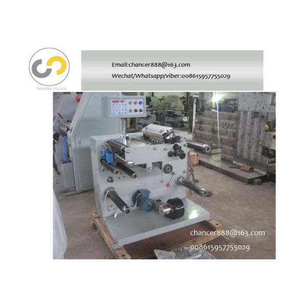 Automatic label slitting and rewinding machine with counting, blank label cutting machine