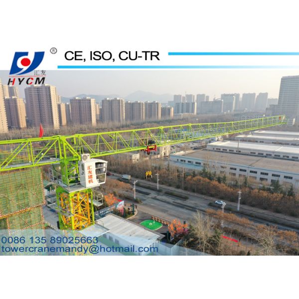 QTZ63(PT5210) Top Slewing Crane 150m Tower Crane Lifting Height 5ton Max. Load Electric Tower Crane