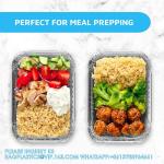 5x4”8x5.5” Drip Pans Aluminum Foil Food Containers Disposable Takeout Pans With
