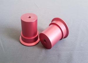 China Red Anodizing CNC Machined Aluminum Parts Plating Nickel Finish wholesale