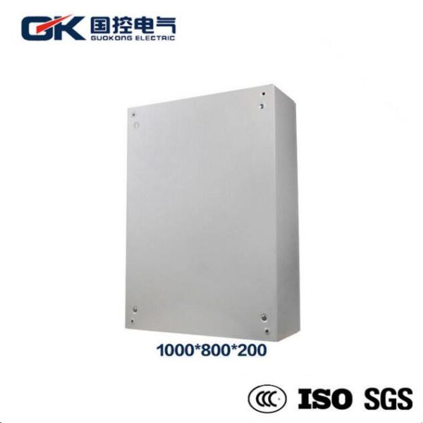 Indoor Painted carbon steel RAL 7035 light gray solar module distribution box