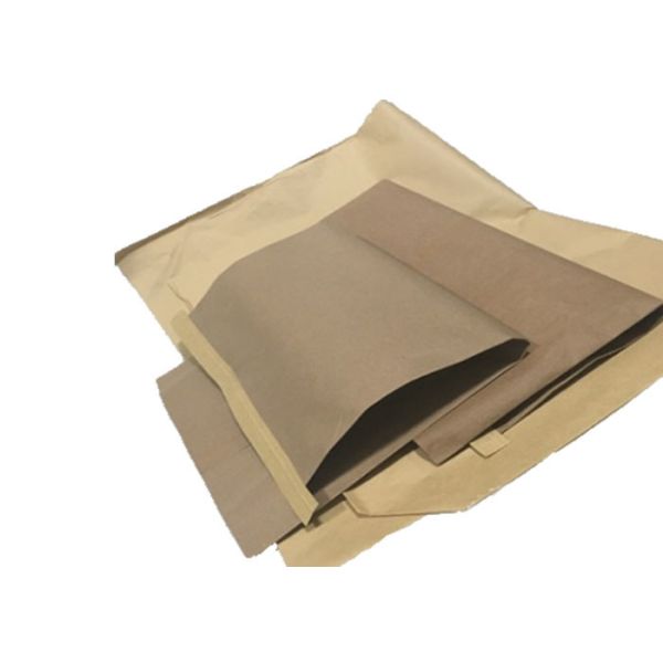 2 Layers Multi Wall Paper Bags Open Mouth Recyclable Biodegradable Eco Friendly