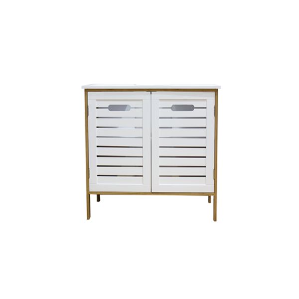 BSCI Assemble 60*30*60cm Bamboo Bathroom Storage Cabinet