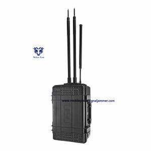China Waterproof Bomb Signal Jammer GSM 3G 4G Cell Phone Jamming System 20 - 6000 MHz wholesale
