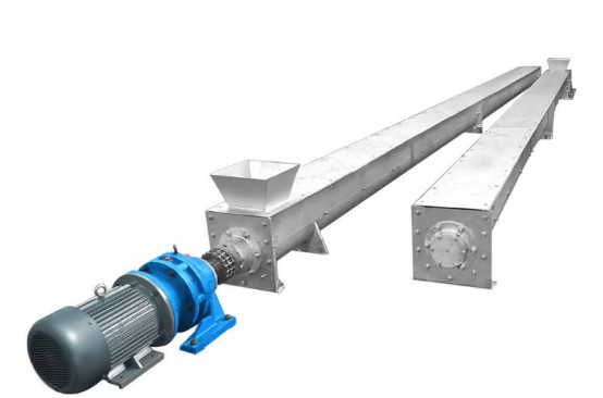 Screw Conveyer For Horizontal Or Inclined Conveying Of Materials Economical and durable