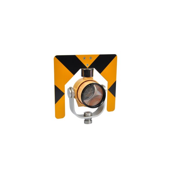 Durable Total Station Accessories NEW RED Single Prism w/ Bag for total station