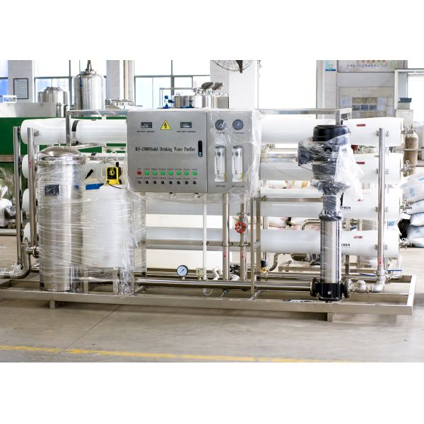 Beverage / Drinking Small Scale Water Purification Plant For Pure Water Treatment