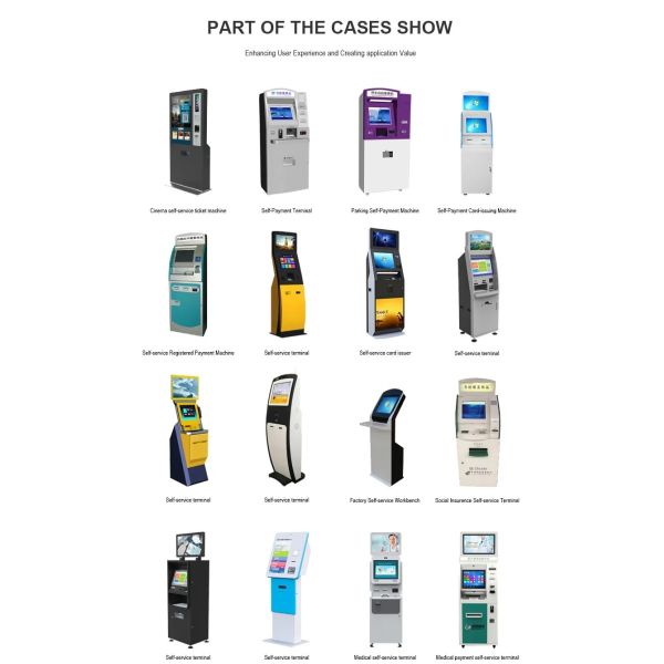 Rfid Canteen Pcap Self Service Kiosk Multifunction Self Service Terminal