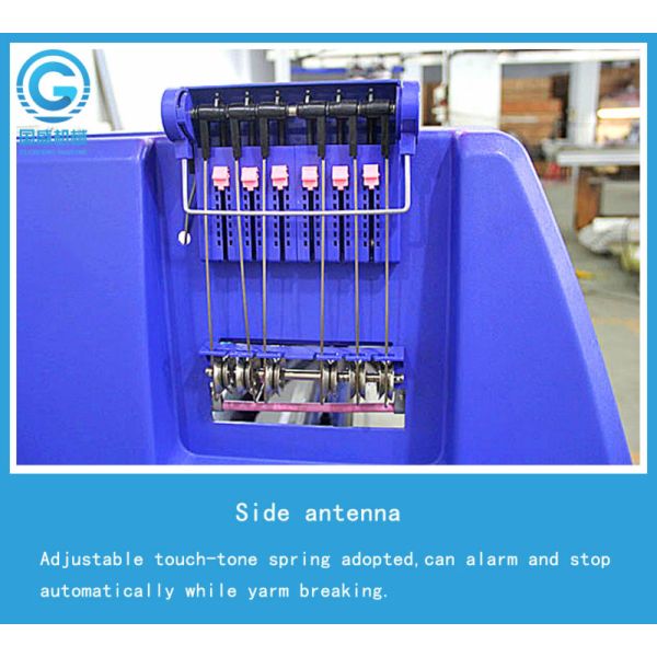 Computerized Three System 52 Inch Blanket Knitting Machine Home