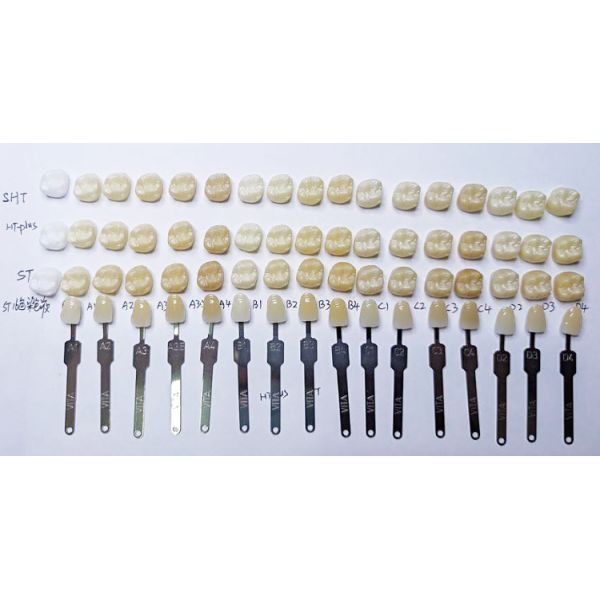 B1 B2 Colours SHT Zirconia Multilayer Block For Veneers Teeth