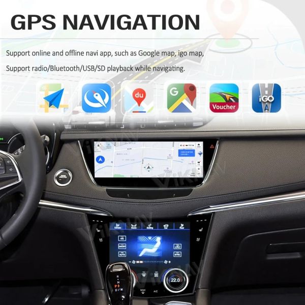 2016-2023 for Cadillac XT5 XT6 modified high-definition intelligent climate control air conditioning LCD touch screen