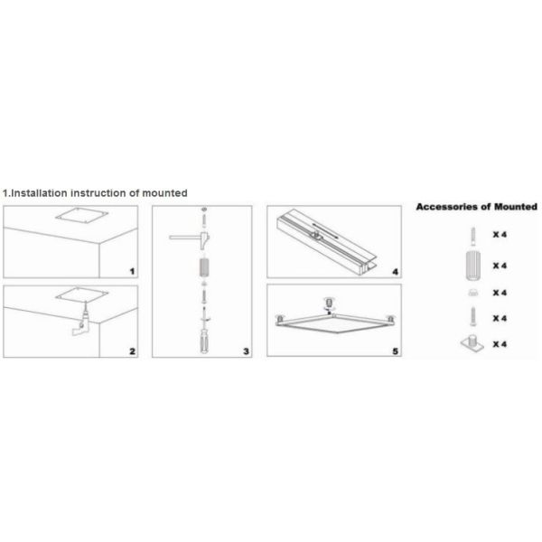 energy saving 80% 32w SMD led panel light with DC24V constant voltage power supply