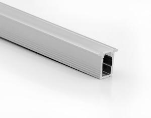 China Recessed Aluminum LED Profile with  PC PMMA Cover  width12mm high12mm wholesale