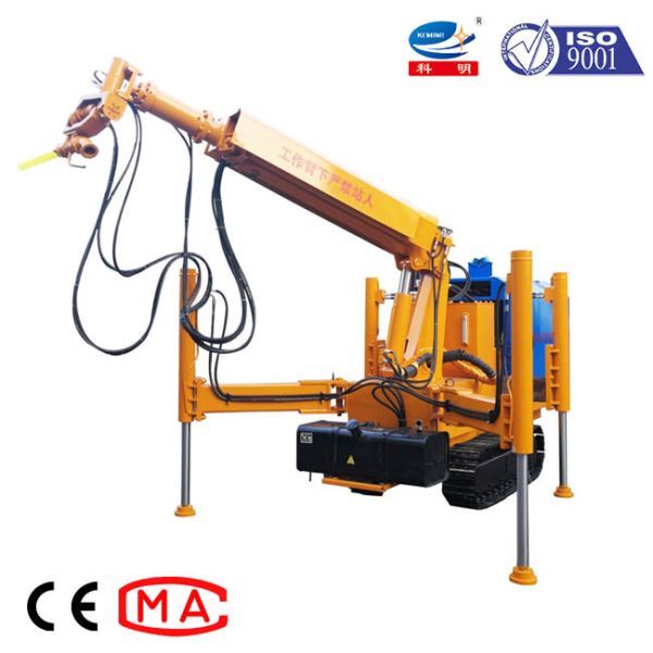 Tunnel Construction Concrete Shotcrete Machine Wet Mix 11m Max Spraying Width