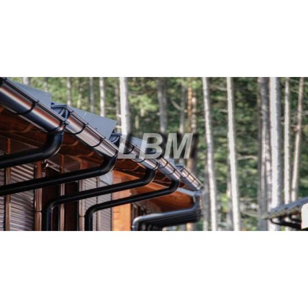 380V 50HZ 3 Phase Downspout Forming Machine No.45 Steel Coated With Chromed Treatment