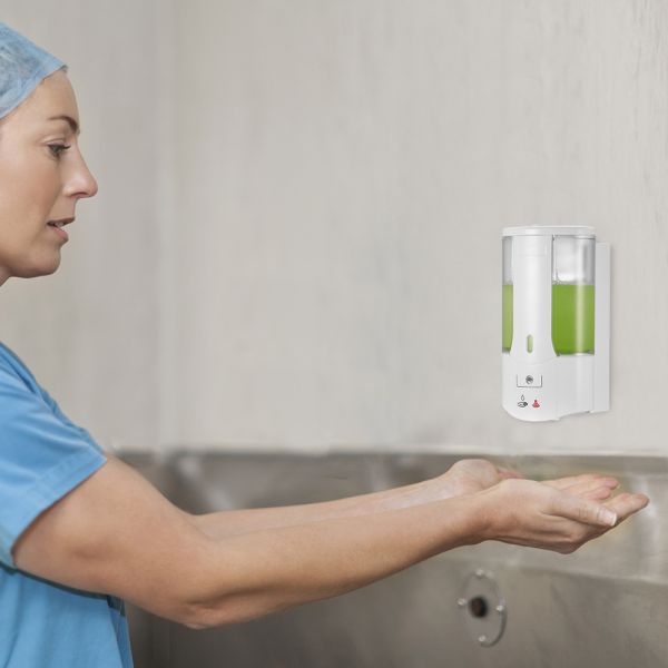 Wall Mounted Automatic Hand Sanitizer Dispenser Infrared Induction 400mL