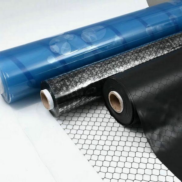 Cleanroom Anti Static ESD PVC Grid Curtain Sheet 1.37m*30m*0.3mm