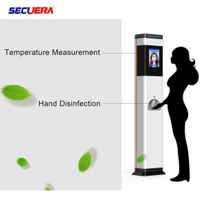 China 8 Inch Android Monitor Walk Through Temperature Scanner With Hand Sanitizer wholesale
