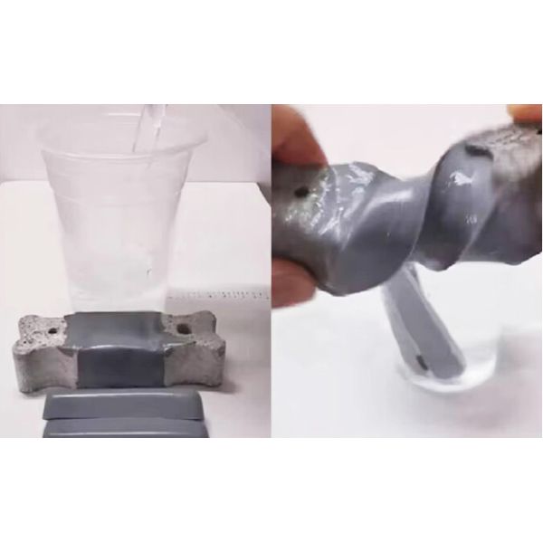 High Elastic Polyurea Injection Grouting Materials Fluid Waterproofing Chemical For Concrete